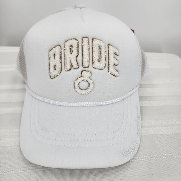 SIMPLY SOUTHERN Bride Snap Back Baseball‎ Cap Hat NWT - Picture 2 of 8